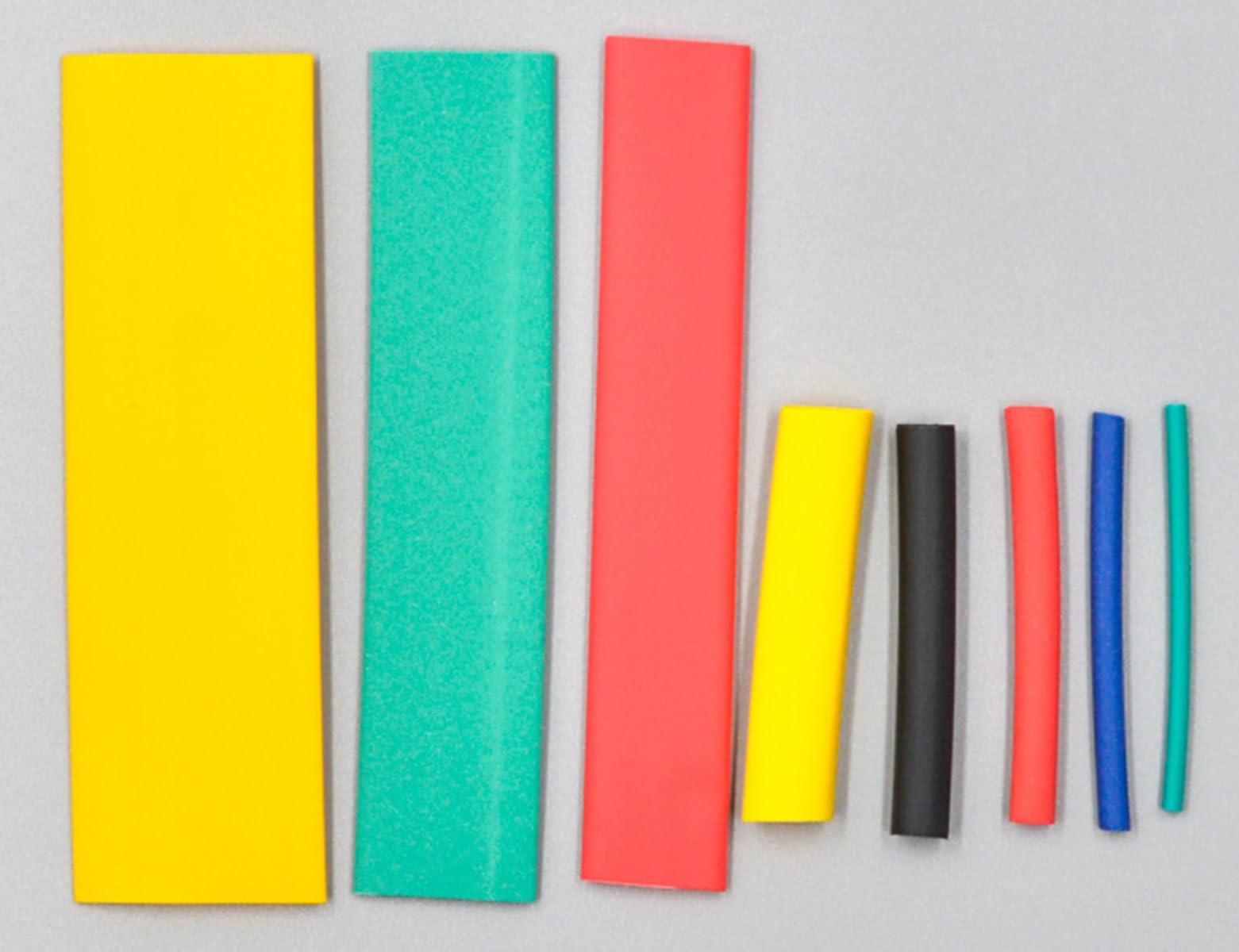 Amazon.co.jp: カラフルな熱収縮チューブ、さまざまなサイズとカラー