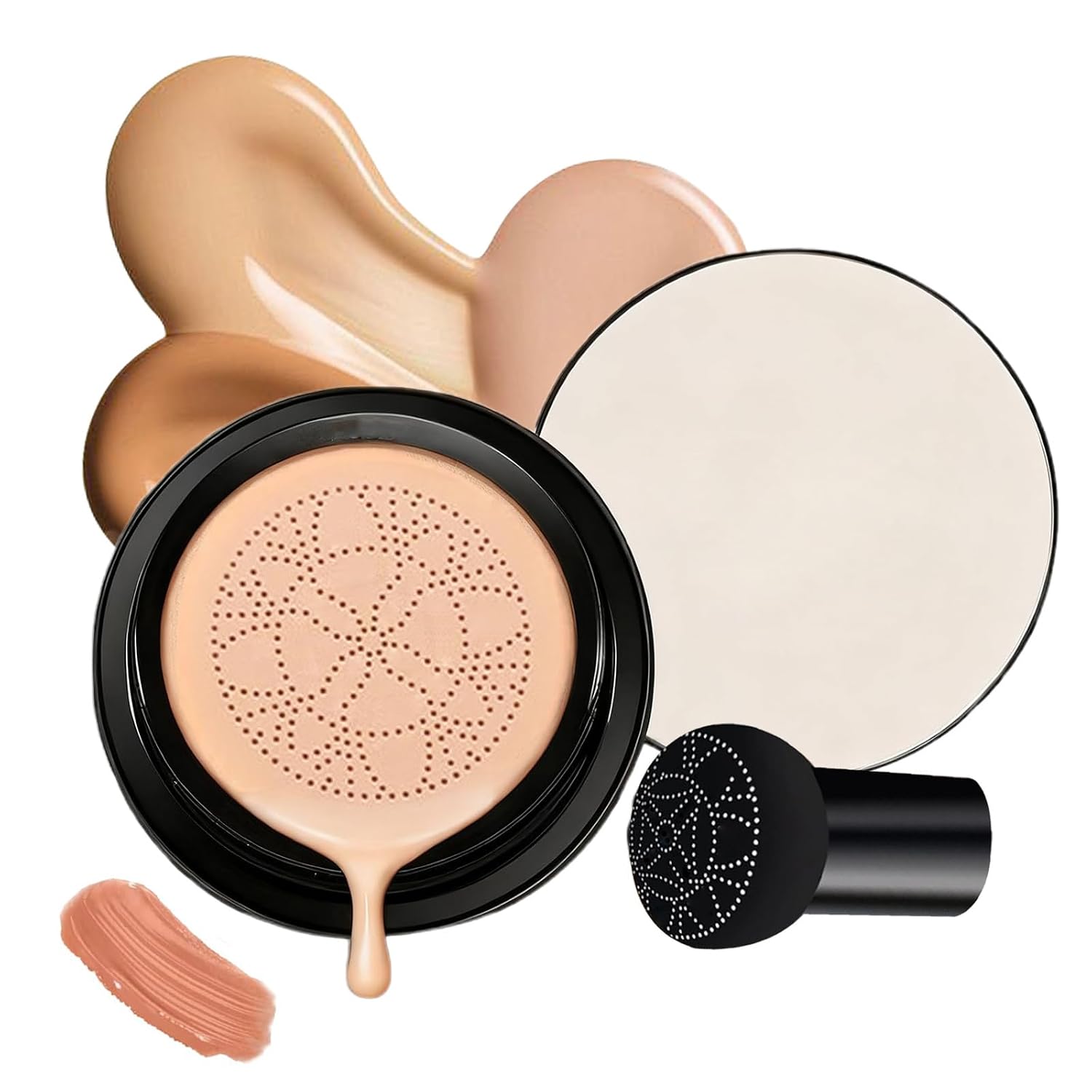 Foundation Cushion CC Cream - Moisturizing Concealer for All Skin Types