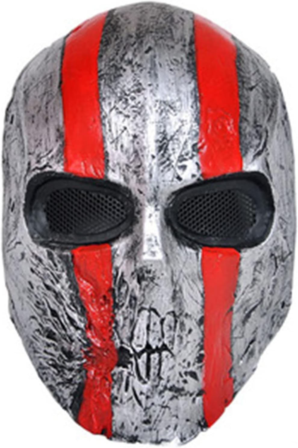 Fiberglass Skull King Airsoft Mask Halloween Party Costume Cosplay Mask Props