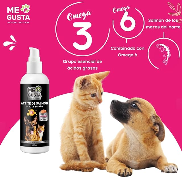 Foto 2 de 6 de ME Gusta Aceite de Salmón para Perros y Gatos