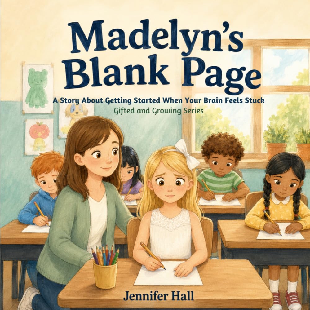 Madelyn's Blank Page: A Story About Getting Started When Your Brain Feels Stuck (Gifted and Growing Series)