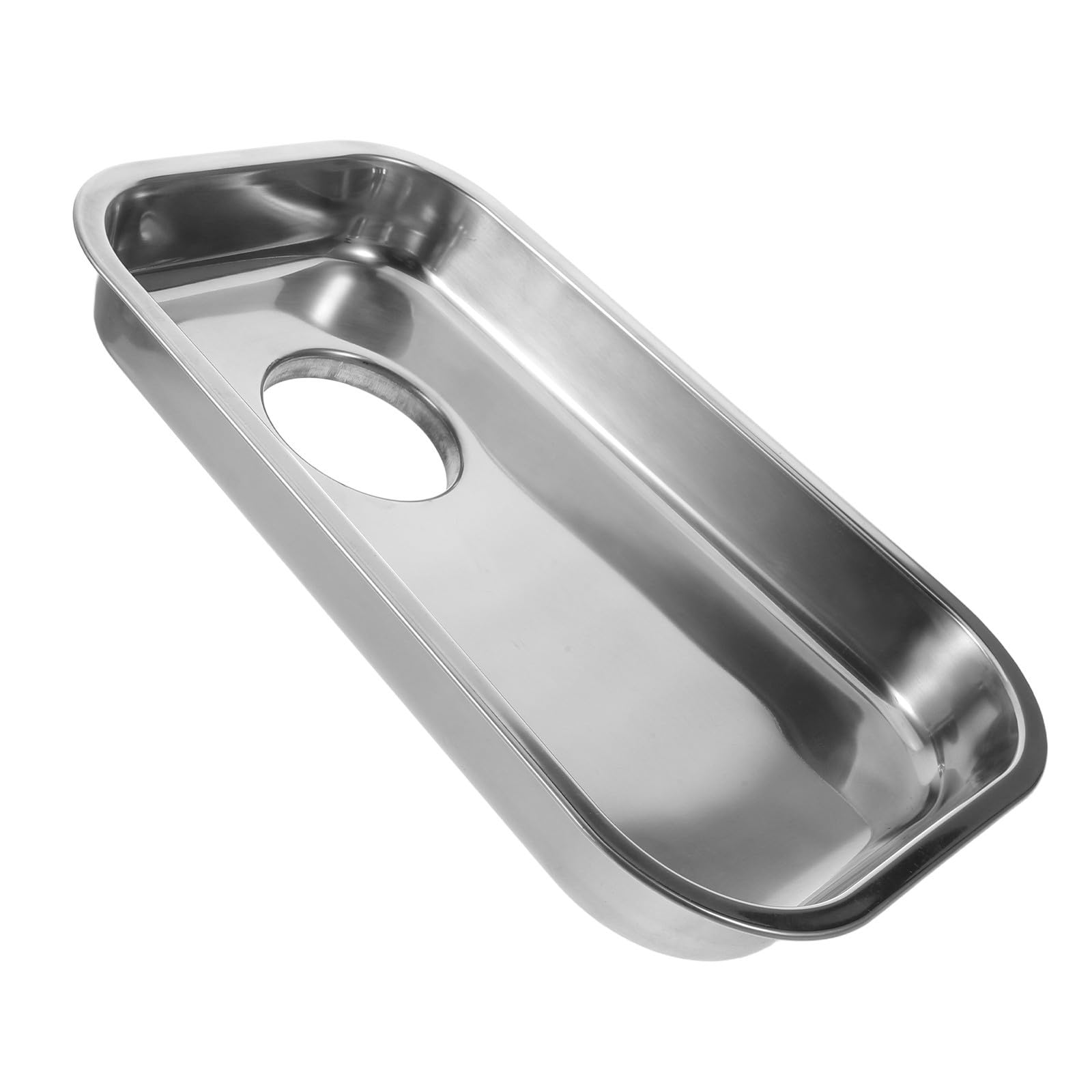 Plateau à viande en acier inoxydable pour hachoir de cuisine