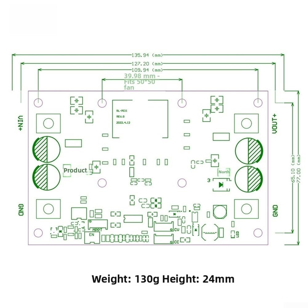 600 W per MPPT modulo regolatore di carica solare DC 9-60V a 1.3-60V Step Up Down Converter Con LED Corrente costante per sistemi di alimentazione fai da te Uscita ad alta potenza Tensione