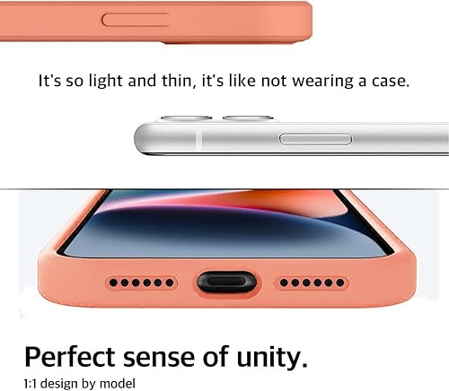 Miniatura 4 de ROTON Funda para iPhone 12 Pro, funda cuadrada de silicona líquida, protección mejorada de la cámara, funda antiarañazos a prueba de golpes con