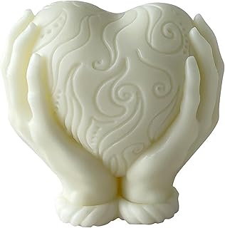 Cloud Heart Silicone Mold for Resin Casting, Candle Making, Cake Decorating