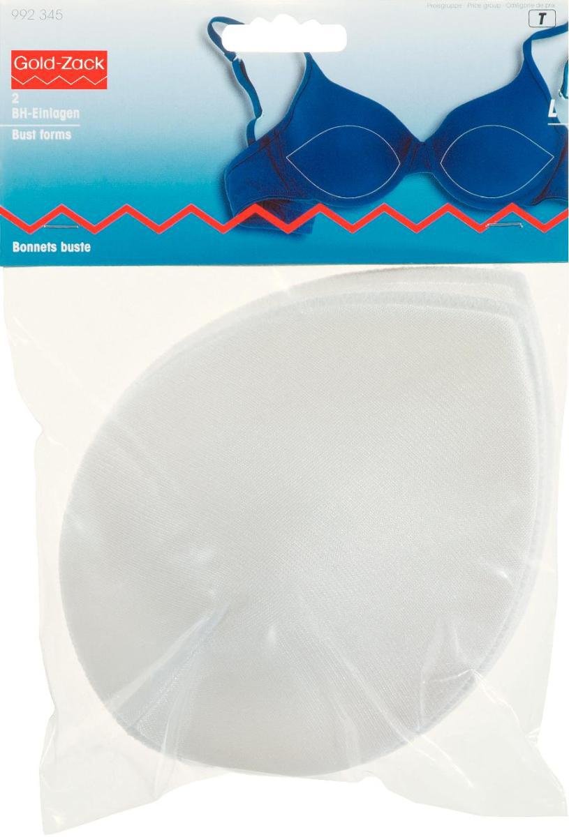 Prym Bust Forms, White, Gr. L, weiß, 2 Stück