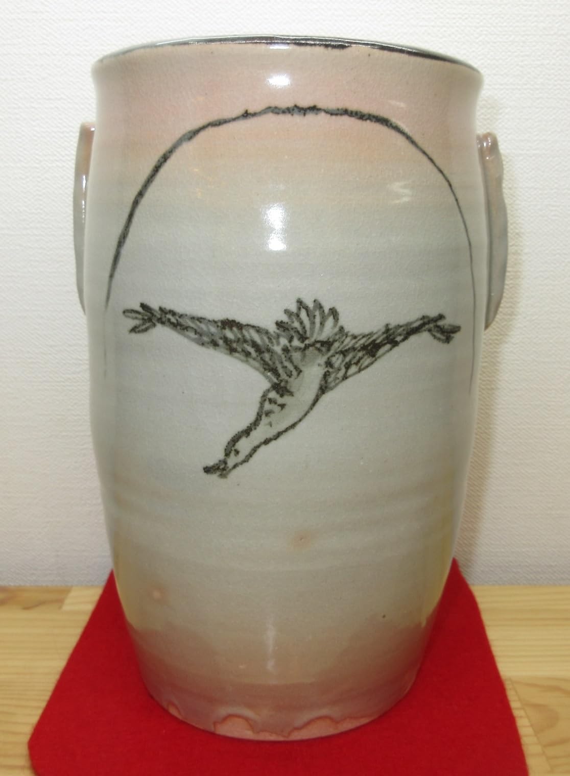 Amazon｜【逢絢亭】茶道具 水指 細水指 京焼 落雁の図 中村与平 紙箱