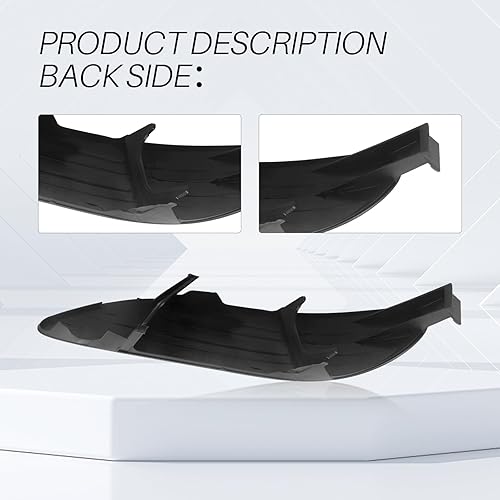 Miniatura 4 de CarPartsDepot Cubierta antiniebla delantera derecha del lado del pasajero 2005-2008 compatible con Toyota Corolla Sedan 5212702170 TO1039107