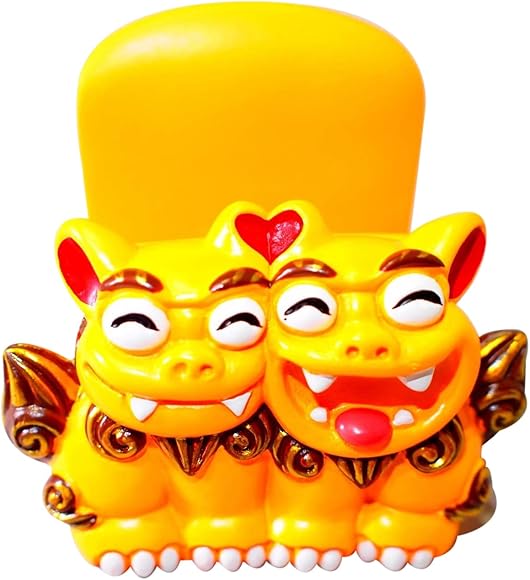 Amazon.co.jp: 沖縄シーサー黄色 ガールズ イエロー : おもちゃ 