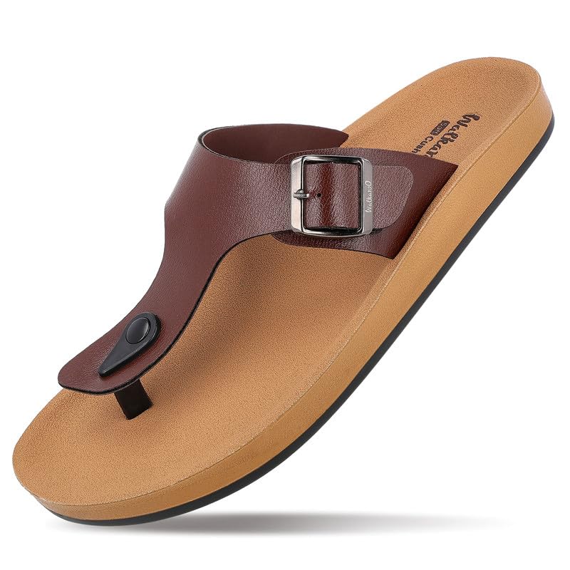 Image of WALKAROO Men's Fashion Sandal with Cushion Insole and Lightweight - WE1332