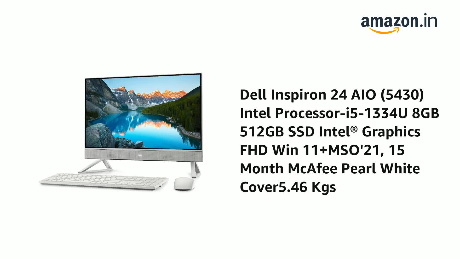 美品　Inspiron24 5430 All-in-one　13世代i5cpu Dell Inspiron 24 All-In-One computer with Windows 11 | Dell