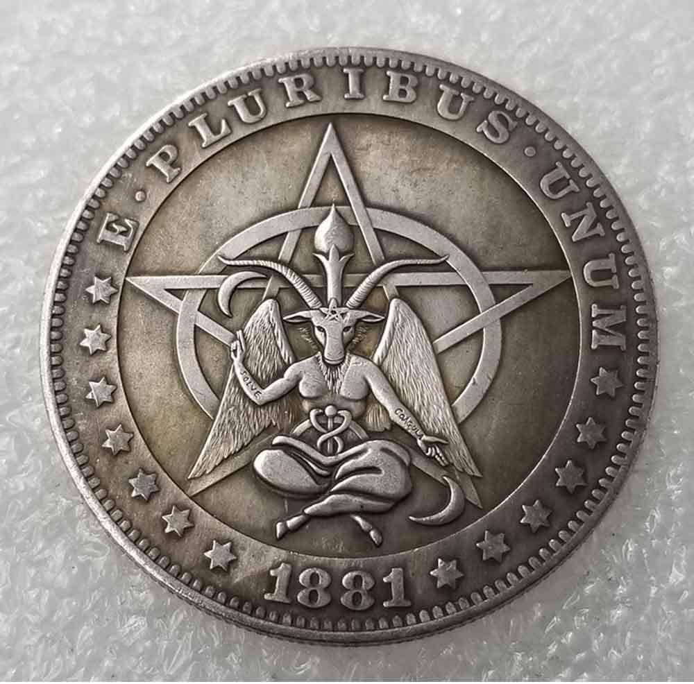 Best Morgan US Dollars - Hobo Nickel Coin -1881 Coin Collecting-US Dollar USA Old Morgan Dollar goodService