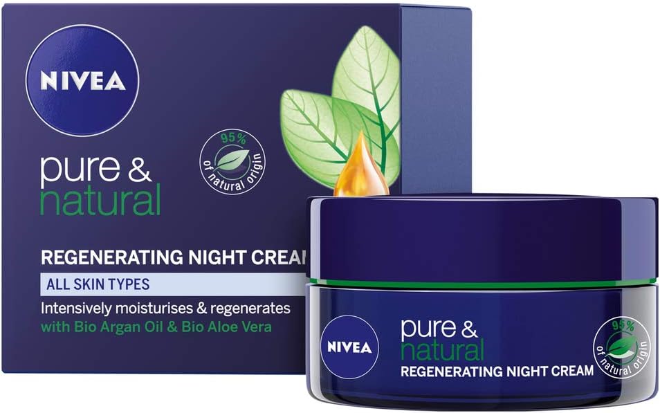 Nivea Visage Pure & Natural Regenerating Night Cream 50ml