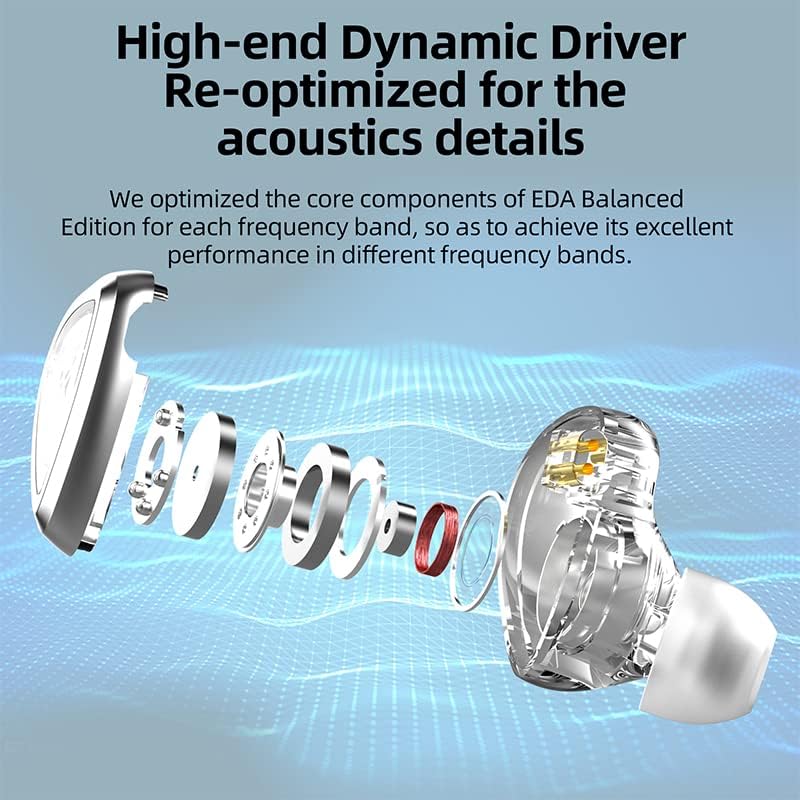 KZ EDA Frequency Response Graph