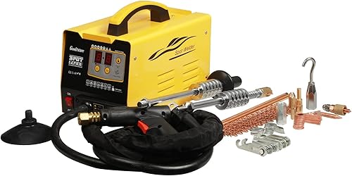 Miniatura 8 de Máquina de soldadura por puntos, extractor de puntos de abolladuras, 3500A, extractor de abolladuras por puntos, 7 modos, 3KW, pequeño punto de