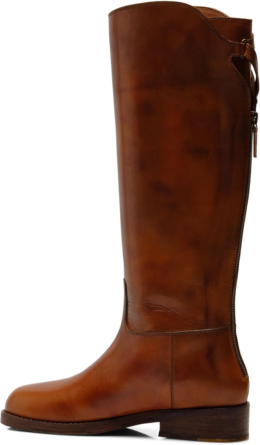 Free People Everly Equestrian Boot Saddle Tan EU 38 (US Women's 7) M