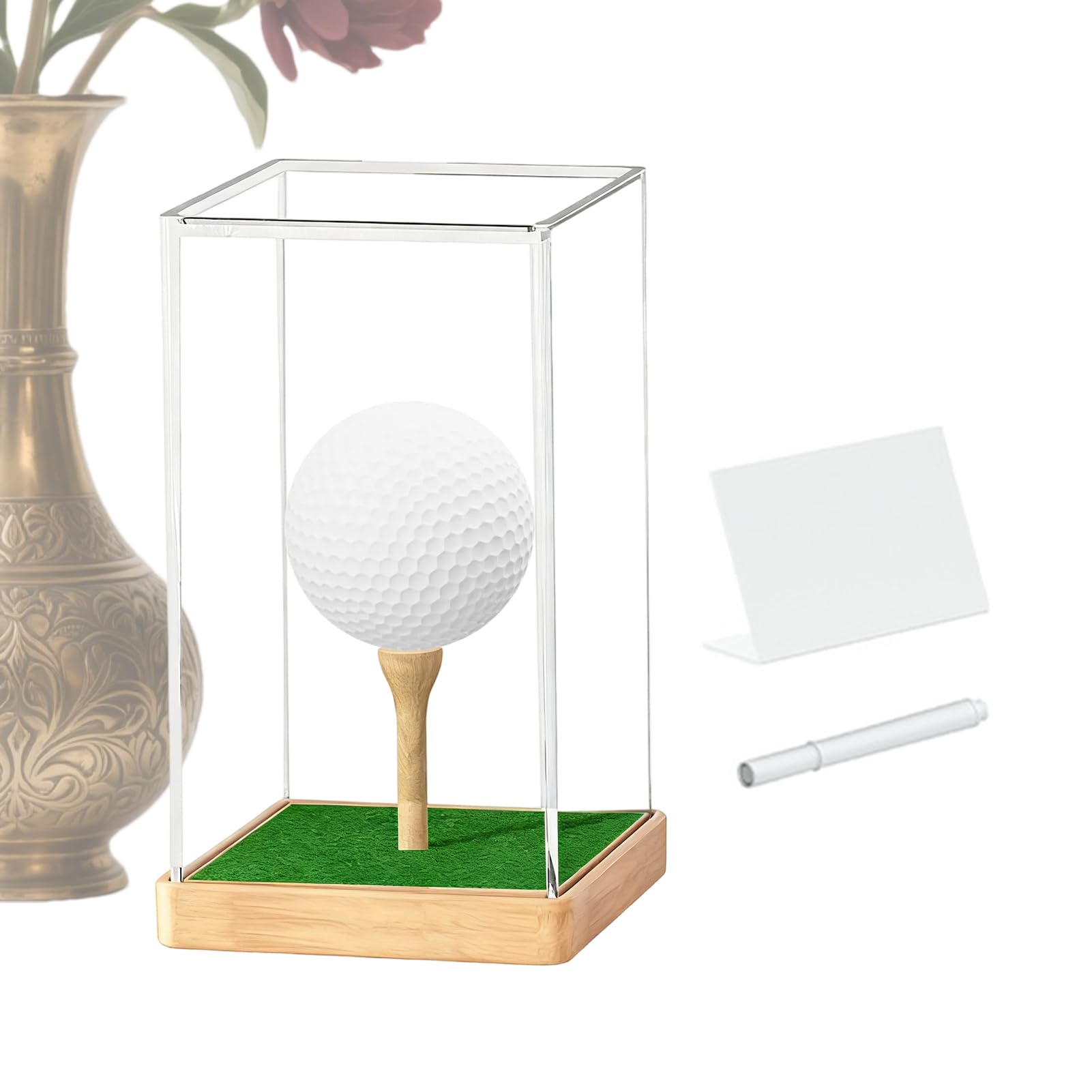 Support de balle de golf pour présentation et idée cadeau originale pour passionné de sport