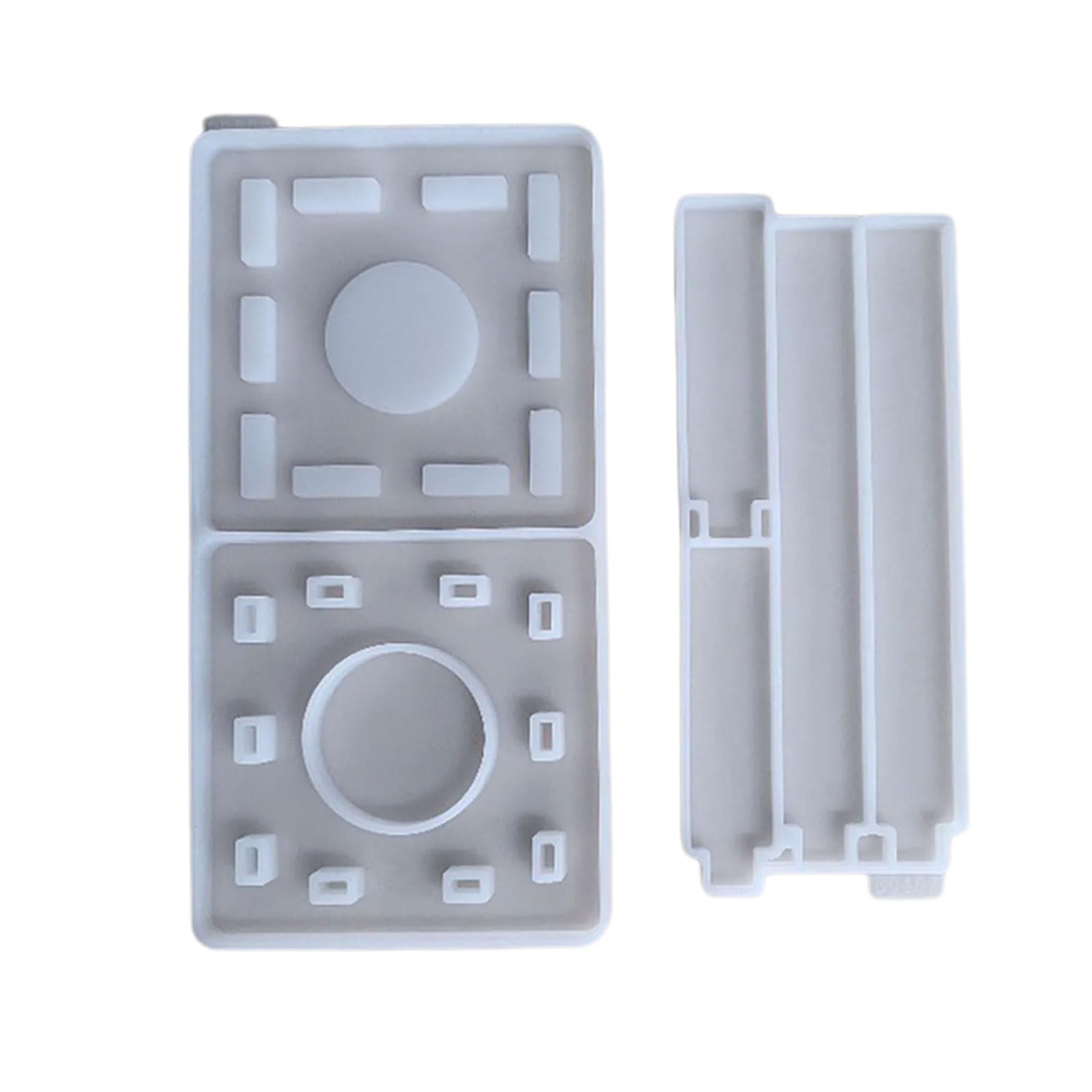 Lamp Shape Holder Molds for Making Candlestick Tealight Holder Gypsum Decorations, Epoxy Resin Plaster