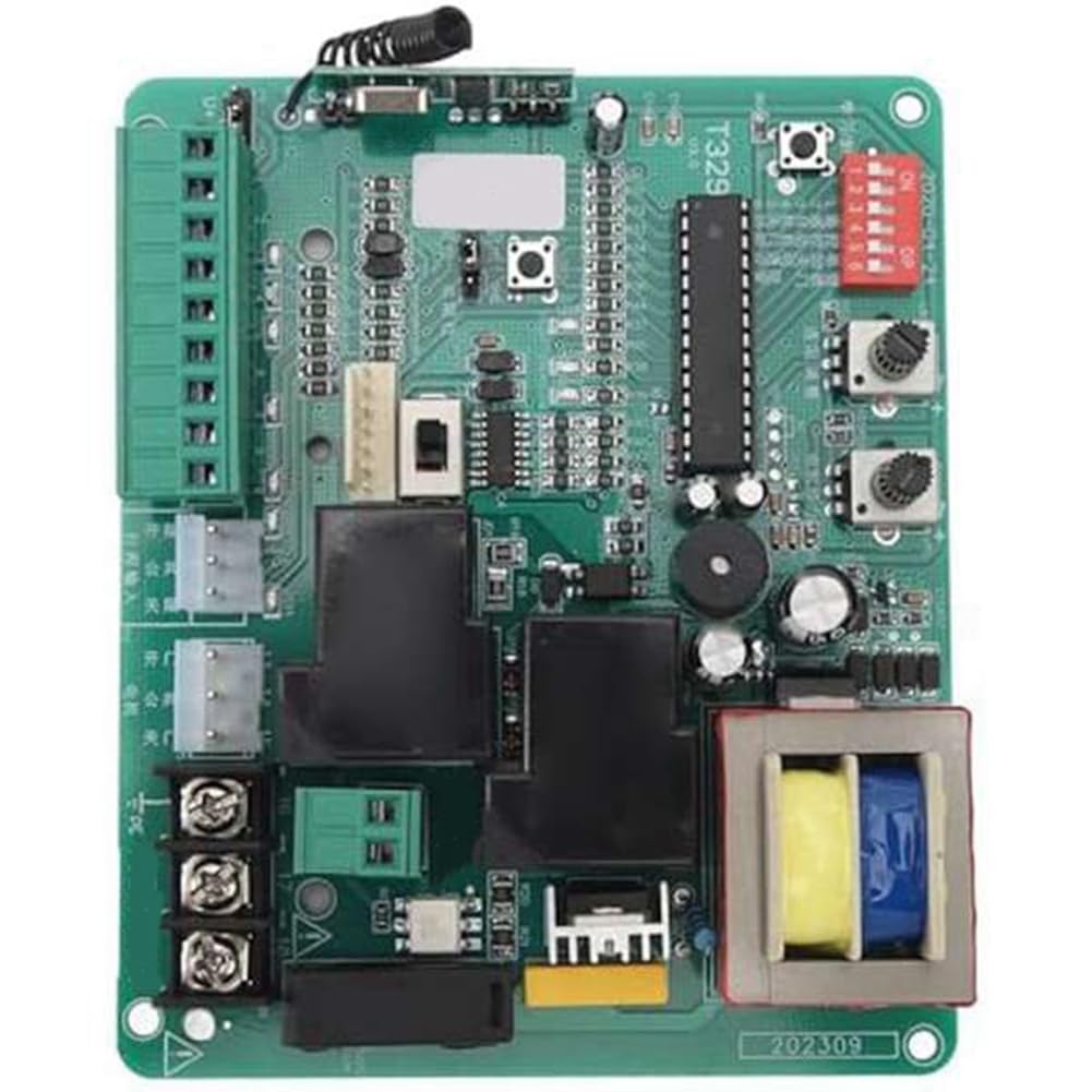 Placa de control de circuito, tablero de control automático de apertura de puerta, placa de control electrónico principal para motor de puerta corredera de 220 V