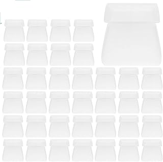 SUSSURRO - 60 fundas de protección de silicona para patas de muebles, gorros de silla, protección redonda para patas de mesa, silla, sofá, casa u oficina