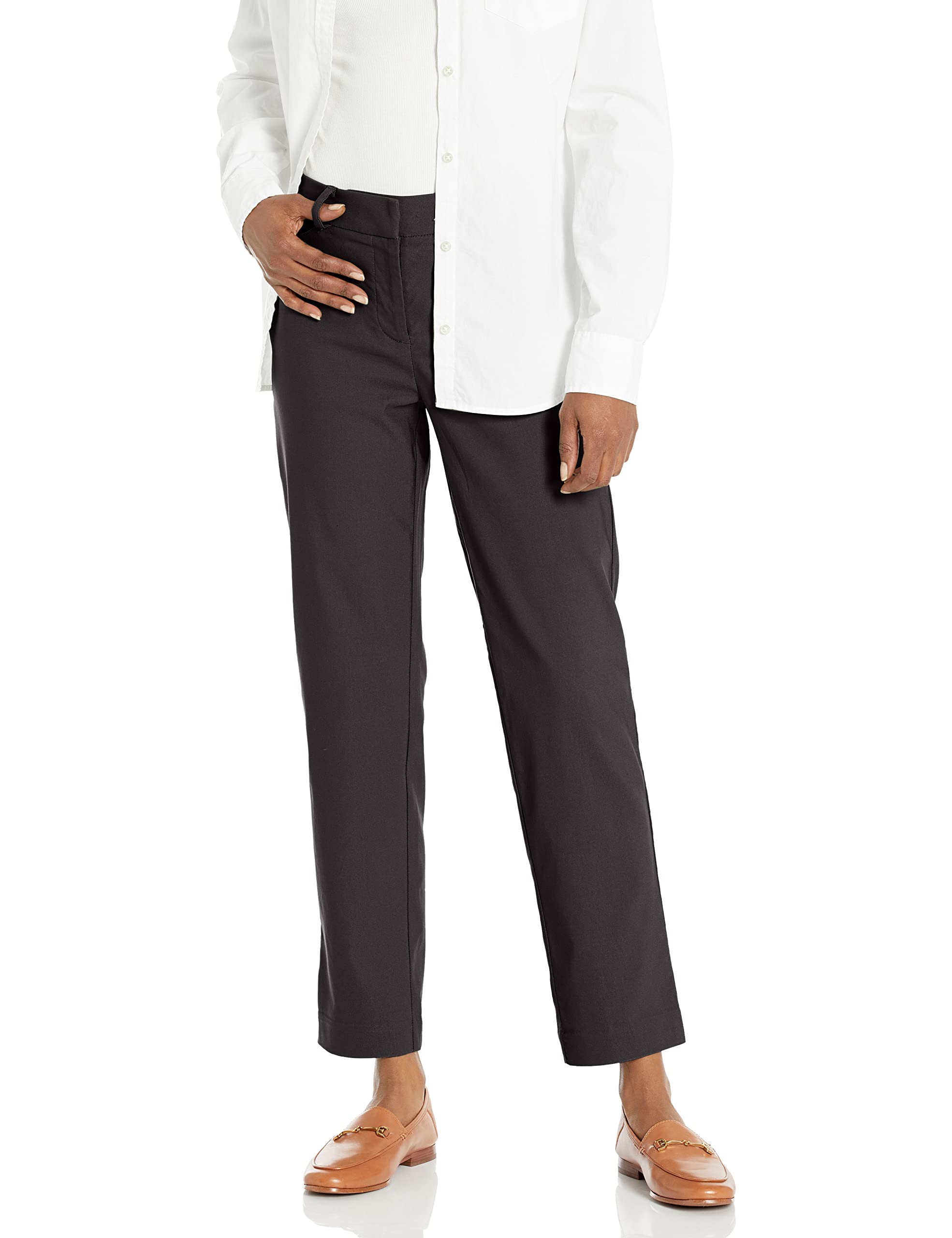 Nanette Nanette Lepore Womens Freedom Stretch Flattering Pant with Back Pockets