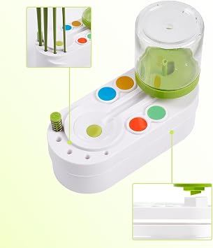 Upgraded Paint Brush Cleaner Brush Rinser Water Circulation(Pre Assembled), Watercolor/Oil and Water-Based Paint Brush Cleaner Tool, Gift for Adults Artist Beginners
