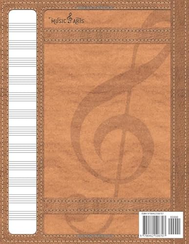 Blank Sheet Music Notebook | Music Manuscript Paper Notebook | 120 Pages | 12 Staves Per Page | Full 8,5'' Wide X 11'' High | Premium White Paper.: Ideal Gift Of Staff Paper For Musicians And Composer #TOP1