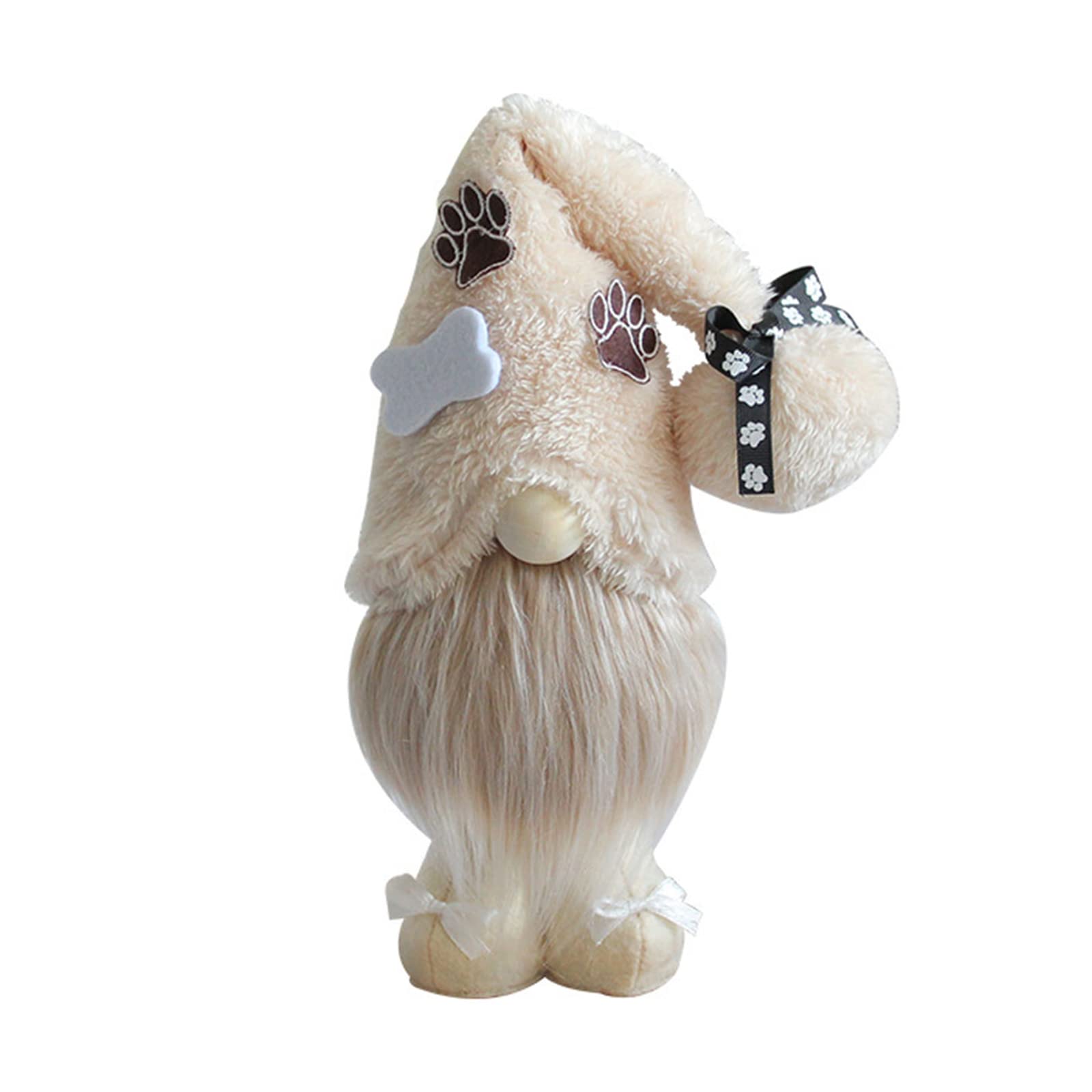 Kalttoy A Dog Footprint Decorative Face Less Ornaments For Home Bedroom Dormitory Sof Decoration Present Gift Decoration