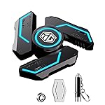 Fidget Spinners, Fidget Spinners Toy, Stress Anxiety ADHD Relief Figets Toy, Spinner Gifts for Adults and Kids, Metal Finger Hand Toy with Luminous Light, Absorb Solar Light Then Release in Dark