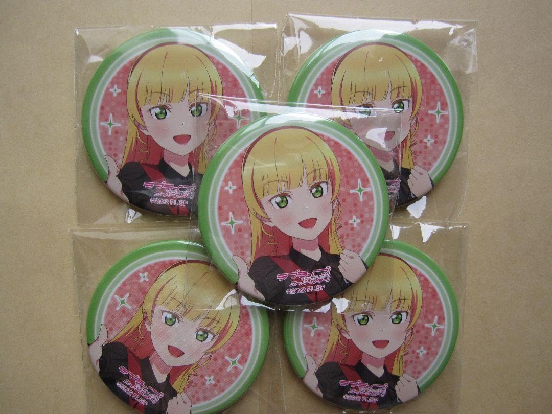ラブライブ！スーパースター！ 6th 鬼塚冬毬 缶バッジ 15個セット ラブ