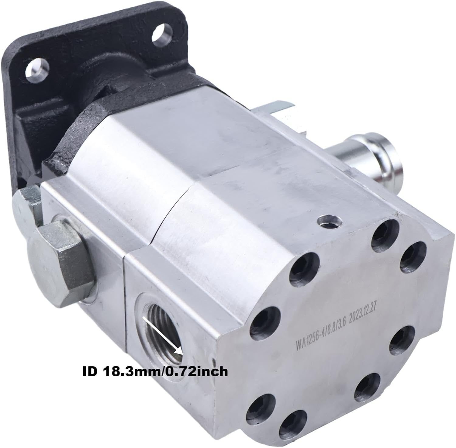 2 Stage 11 GPM Hydraulic Gear Pump 718-04127 918-04127 Compatible with MTD Cub Cadet GS21T LS27T LS27 LS25CC LS25 Log Splitters