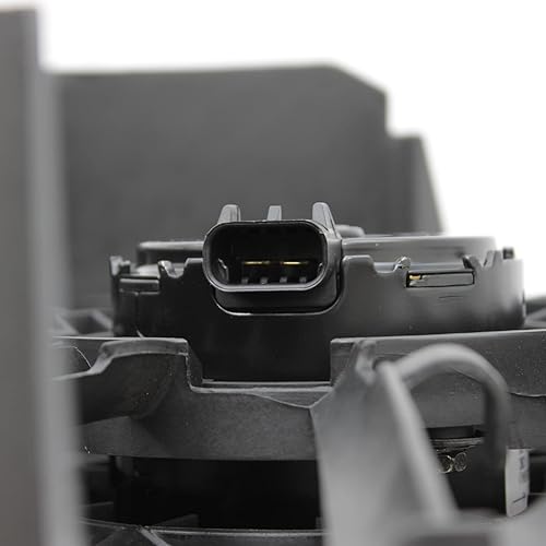 Vista 495 de Ventilador de refrigeración de repuesto para Nissan Versa Sedan 1.6L Auto (4 velocidades) y transmisión manual 2012-2019, Versa Note 1.6L MT