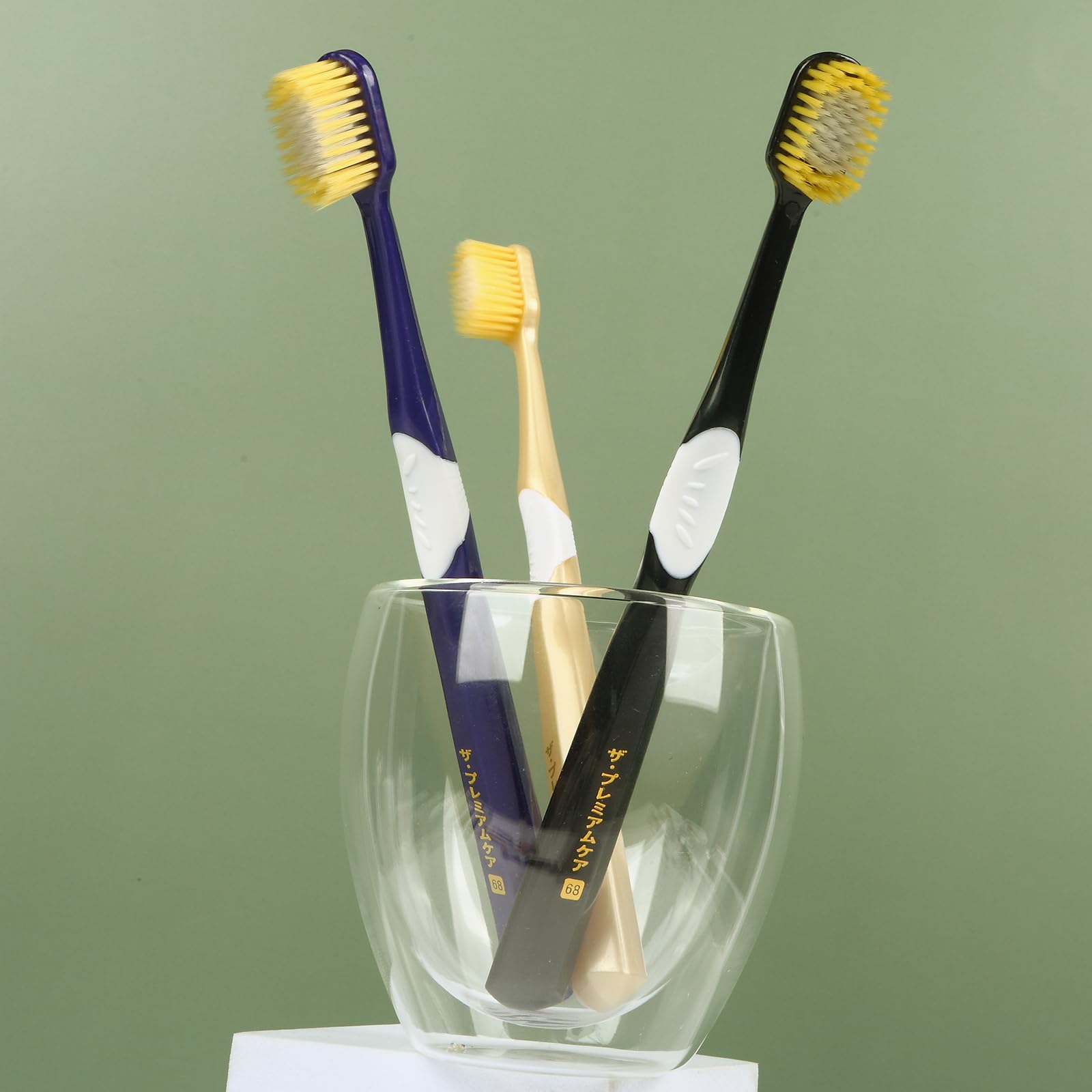 Spazzolino da denti a testa larga per adulti, eccellente effetto di pulizia, spazzolino manuale per denti sensibili o pulizia delle gengive in modo efficace (confezione da 6)