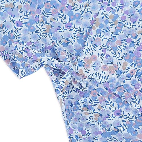 PAUBOLI Baby Kimono Romper Japanese Sakura Cotton Infant Comfy Pajamas 3-24 Months3