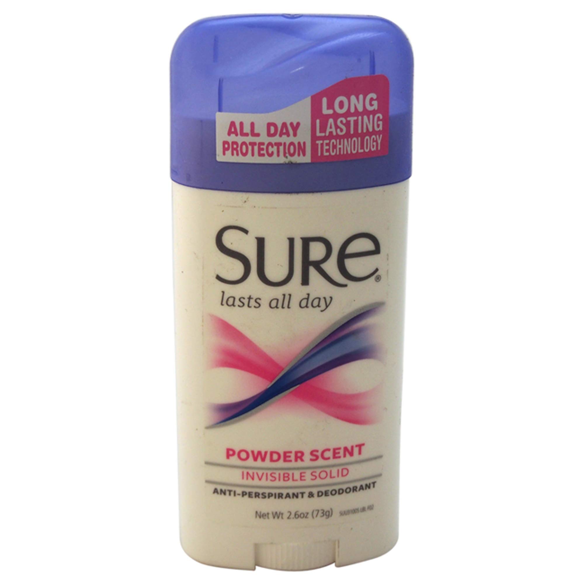 Sure Invisible Solid Anti-Perspirant and Deodorant, Powder Scent