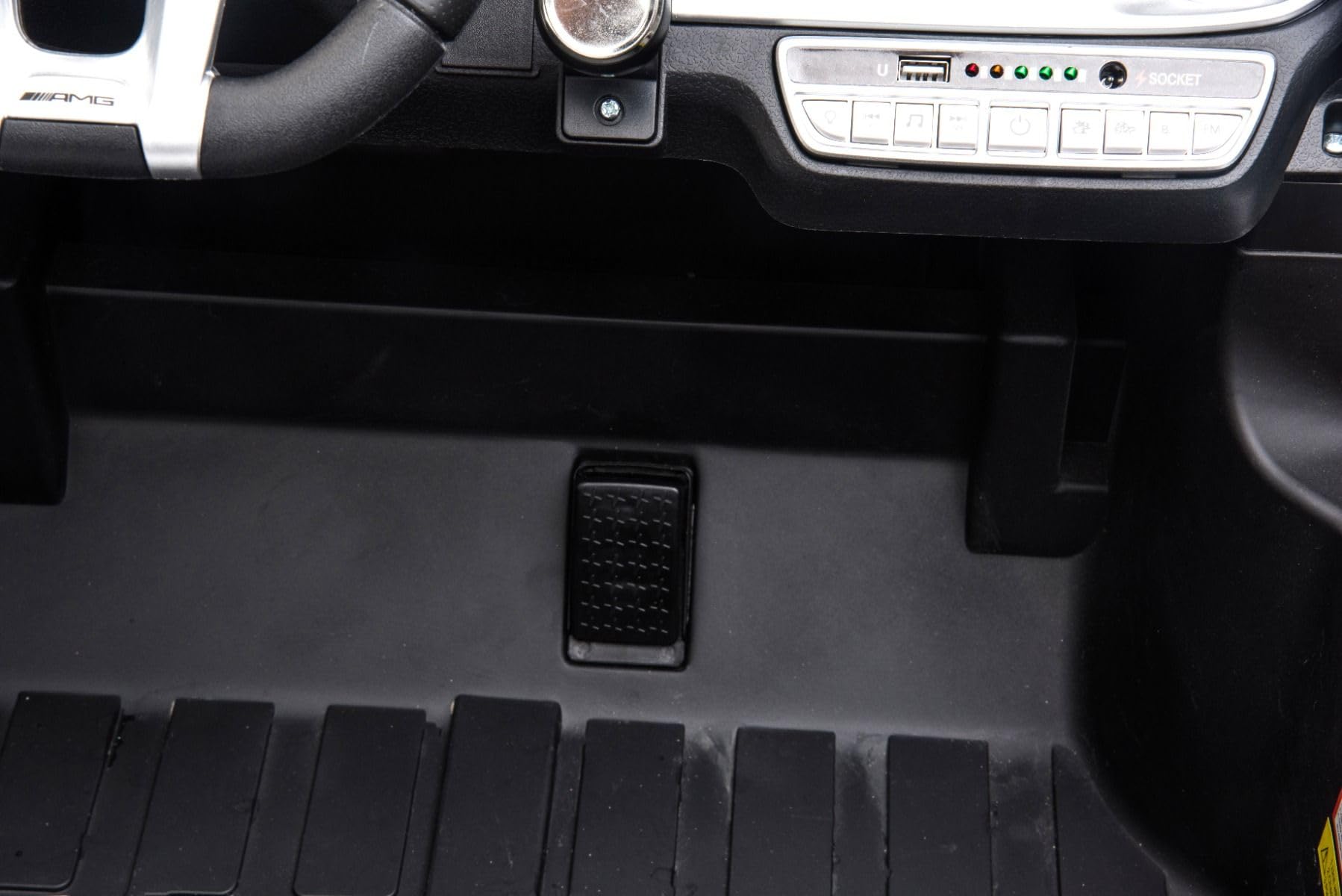 Mercedes-Benz G63 AMG Voiture Électrique Enfants 24V Deux Places Noir 4x4 Batterie Lithium