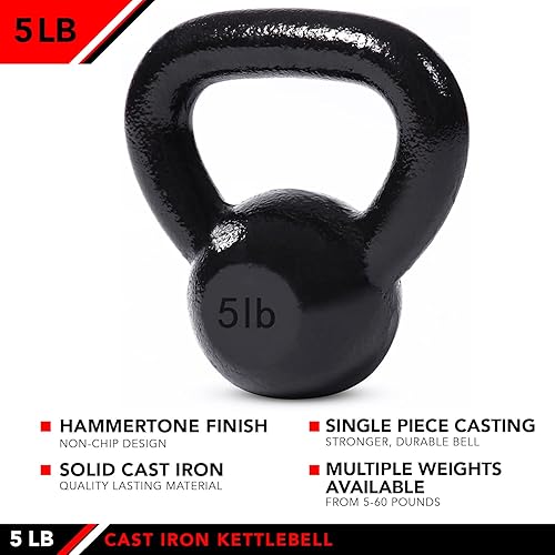 Vista 3 de JFIT Kettlebell Weights Cast Iron