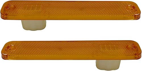 Miniatura 8 de KYYET Carcasa de luz de marcador lateral de lente trasera roja se adapta a Ford serie F camión 1973-1979Bronco 1978-1979E-Series Econoline 1975-1991