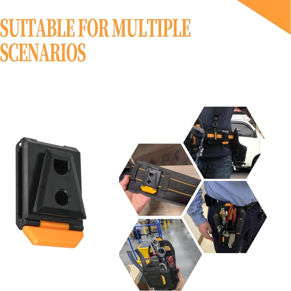 Bamberg Clip Tech Hubs 3er Set - Werkzeugclips Für Gürtel & Wandmontage