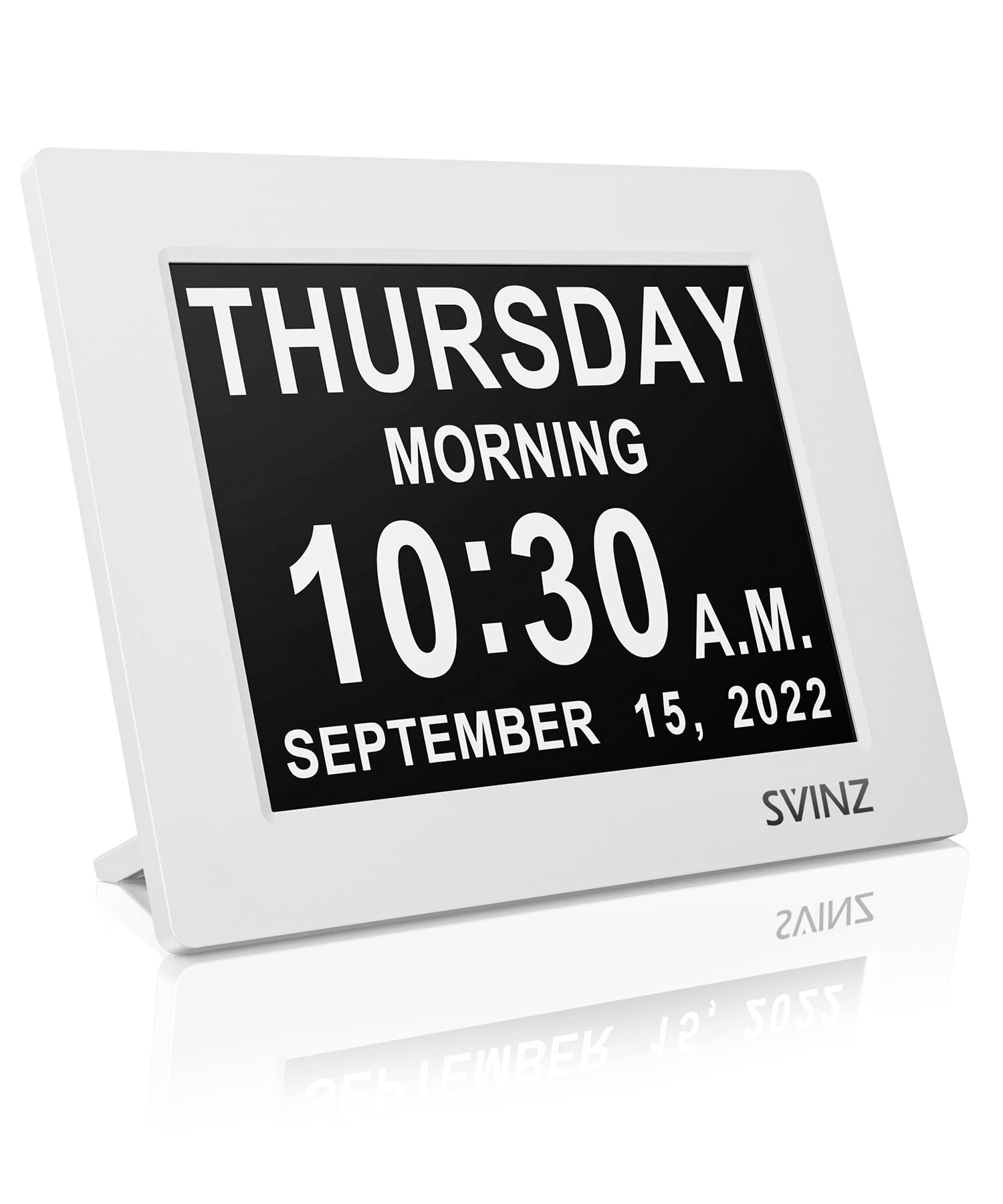 Buy SVINZ 8" Dementia Clock, Ultra Large Display for Seniors, Digital