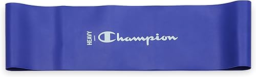 Miniatura 3 de Champion Bandas de resistencia de bucle (paquete de 3, grisrojoazul), ligerasmediaspesadas, sin olor, bandas de ejercicio de goma + látex de 4