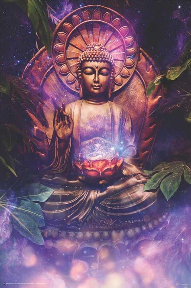 Buddha Art - Print Poster - 24" x 36"