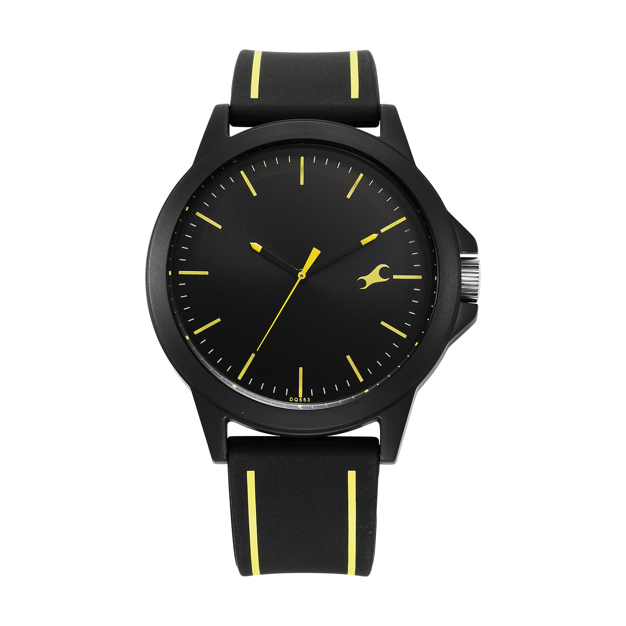 Fastrack Silicone Analog Black Dial Mens Watch-38024Pp83W (B0DC6D274K) Amazon Price History, Amazon Price Tracker