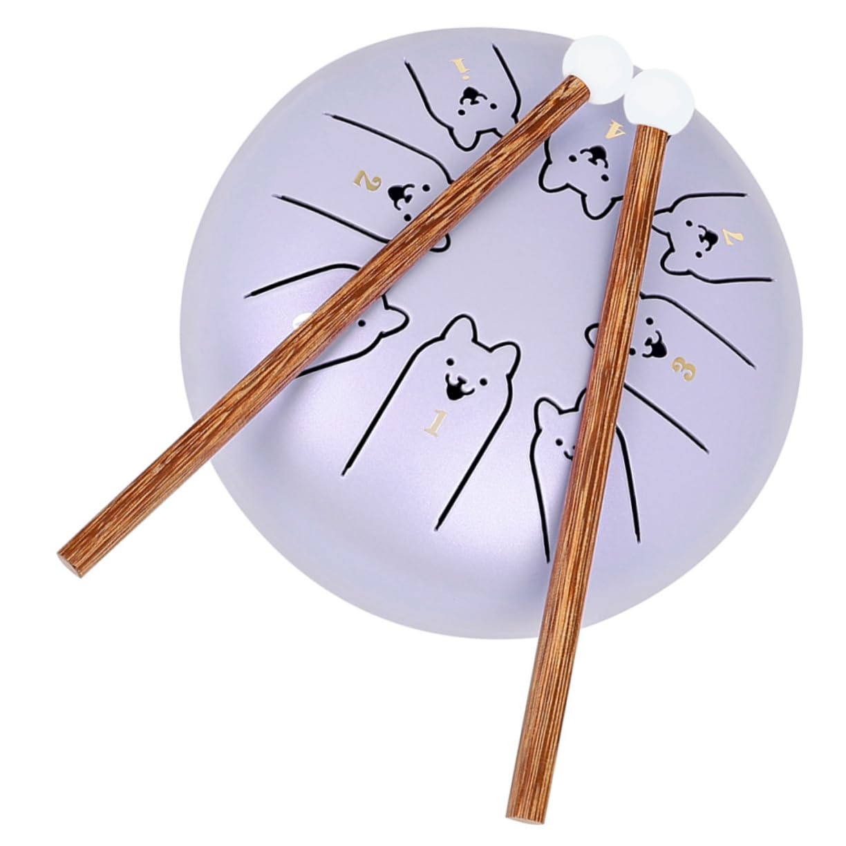 Abaodam Tongue Drum Inossidabile Strumento Percussione Per Meditazione e Yoga Per Iniziare La e Relax Accessorio Per Musicisti e Adulti
