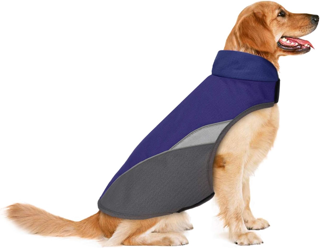 HDE Dog Winter Coat Fleece Lined Waterproof Jacket for