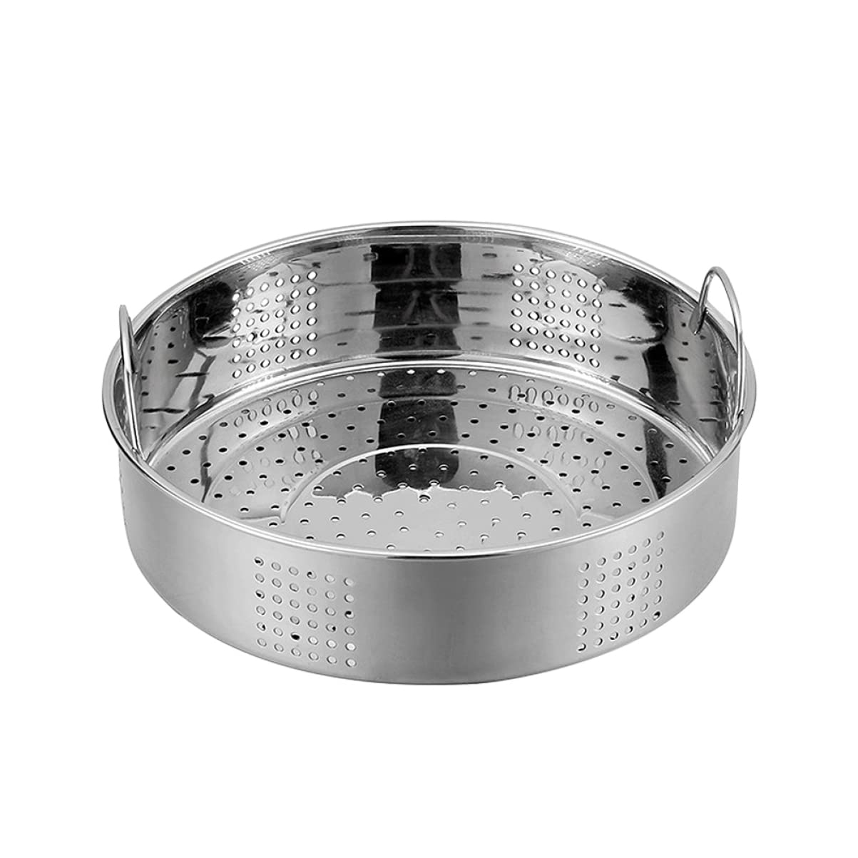 BESTonZON Stainless Steel Basket Rack, 9.8inch Food Vegetable Steaming Basket, Dishwasher Safe, Full Handle for Easy Use