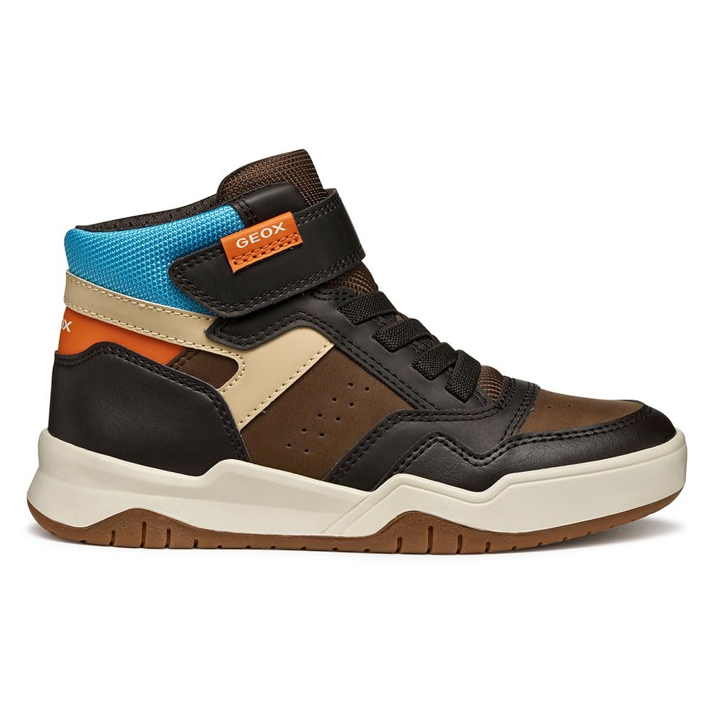 Geox Junior J Perth Boy Sneakers Brown/Lt Blue 37_EU