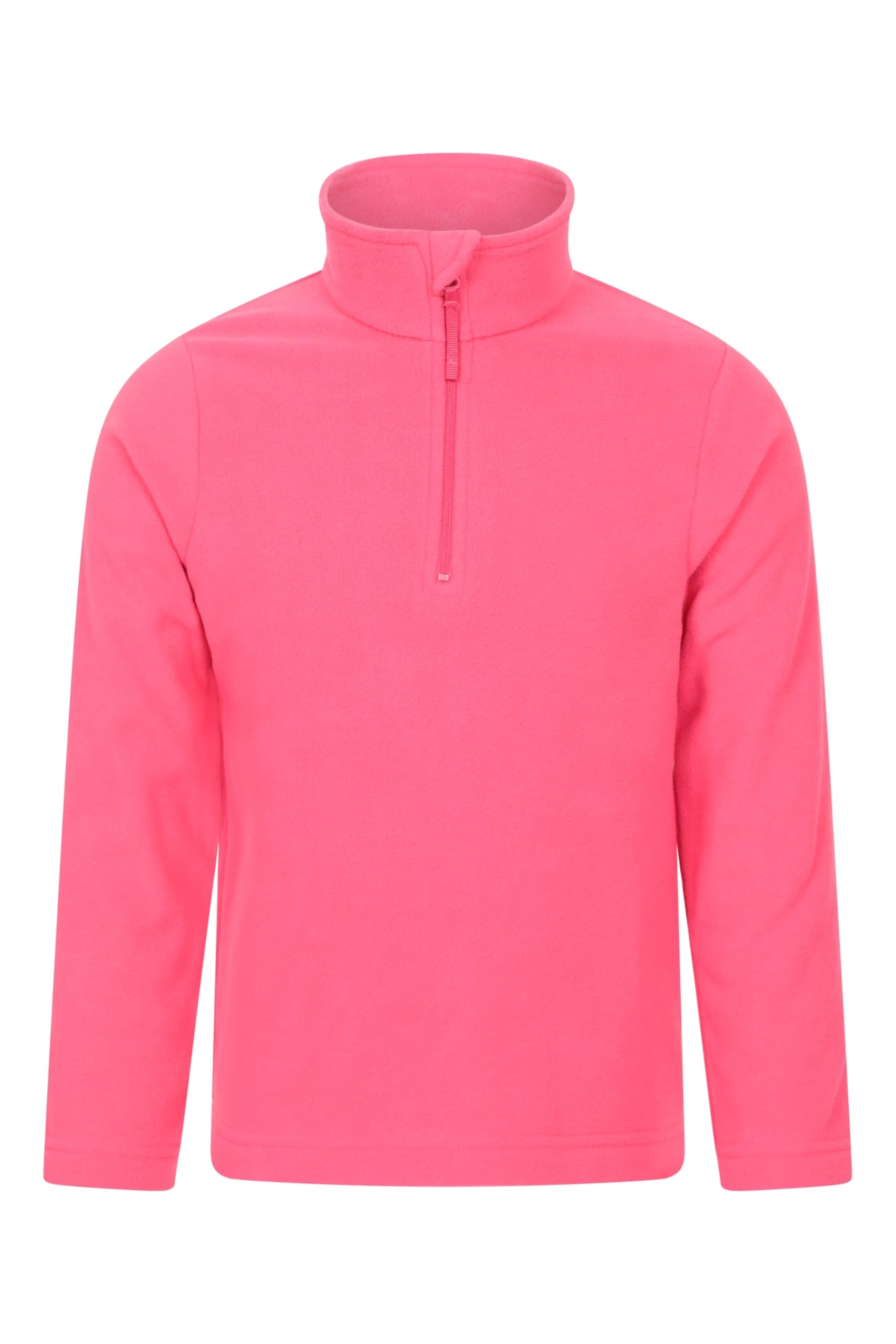 Mountain Warehouse Camber II Kids Half-Zip Fleece Jumper Pink 7-8y