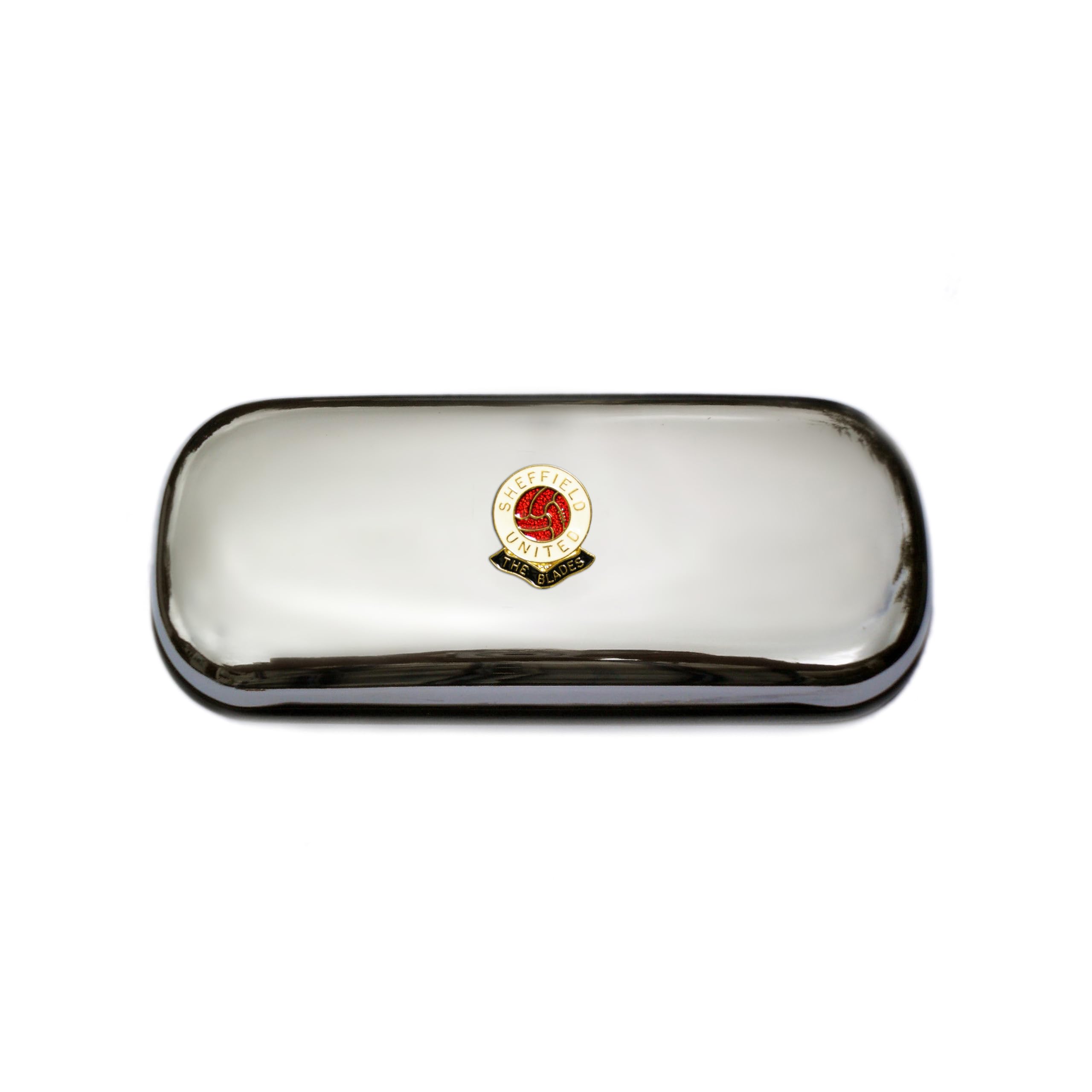 Knight Silver Polished Chrome Football Club Glasses Case – Sheffield United