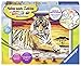 Ravensburger - 285532 - Numéro d'art Set Tigre Majestueux